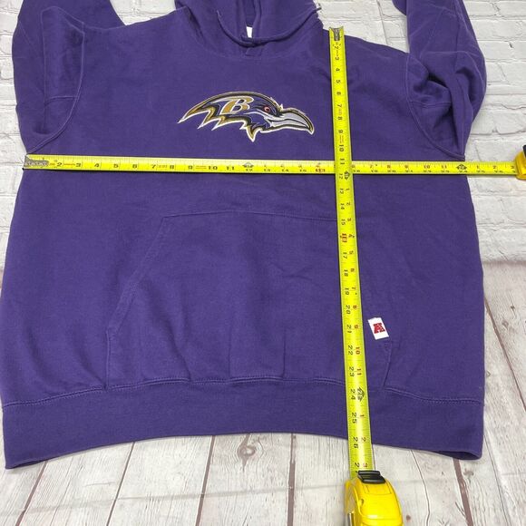 NFL Baltimore Ravens Men Pullover Hoodie Sweatshirt Size Large or XL B347 -28 - Picture 2 of 12